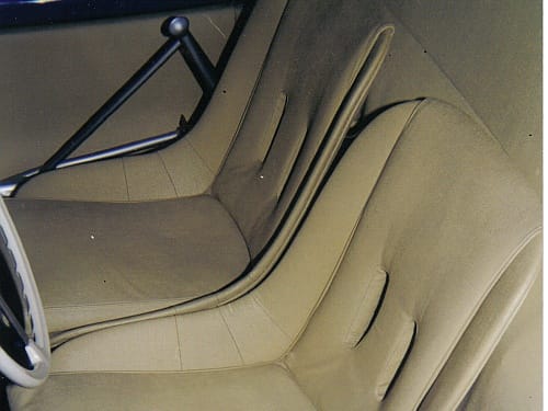 Porsche 550 Spyder Interior
